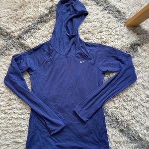 Nike dri fit running hoodie (s)